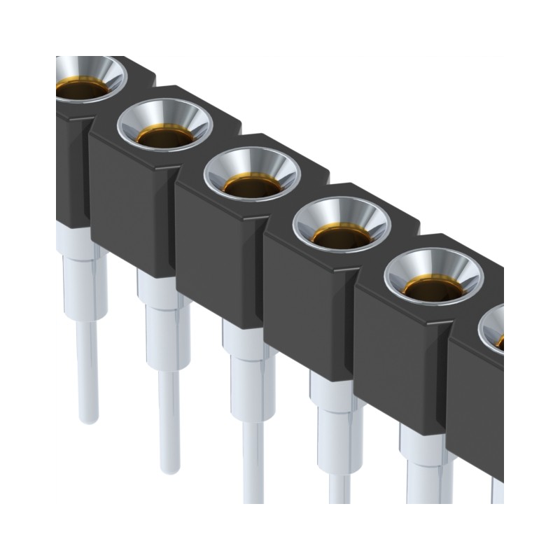 1 pcs : 316-47-164-41-006000 - CONN SOCKET 64POS 0.1 GOLD PCB