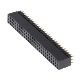 1 pcs : ESQ-127-12-G-T - CONN SOCKET 81POS 0.1 GOLD PCB