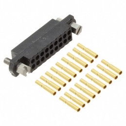 1 pcs : M80-4601805 - CONN RCPT 18POS CRIMP 22AWG GOLD