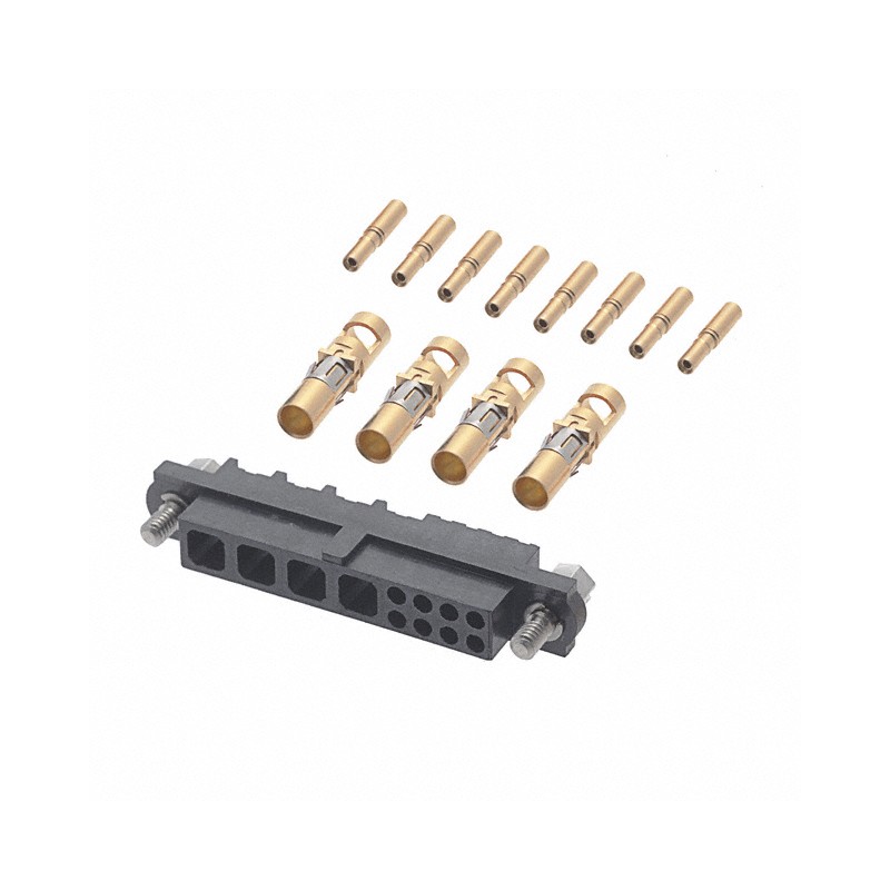 1 pcs : M80-4C10805F1-04-325-00-000 - CONN RCPT 12POS CRIMP 24-28AWG