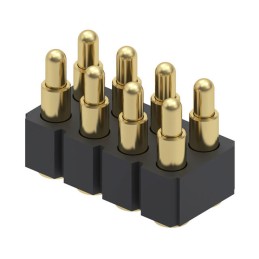 1 pcs : 814-22-008-30-001101 - CONN SPRING PISTON 8POS SMD