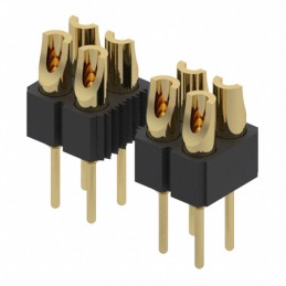 1 pcs : 480-10-264-00-001000 - CONN HDR SOLDER 64POS GOLD