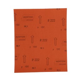 50 pcs - Norton 100 Grit Medium Abrasive Sheet, 28mm x