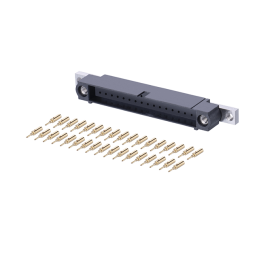 1 pcs : M80-5C13405MU - CONN PLUG PNL MNT 24-28AWG 34POS