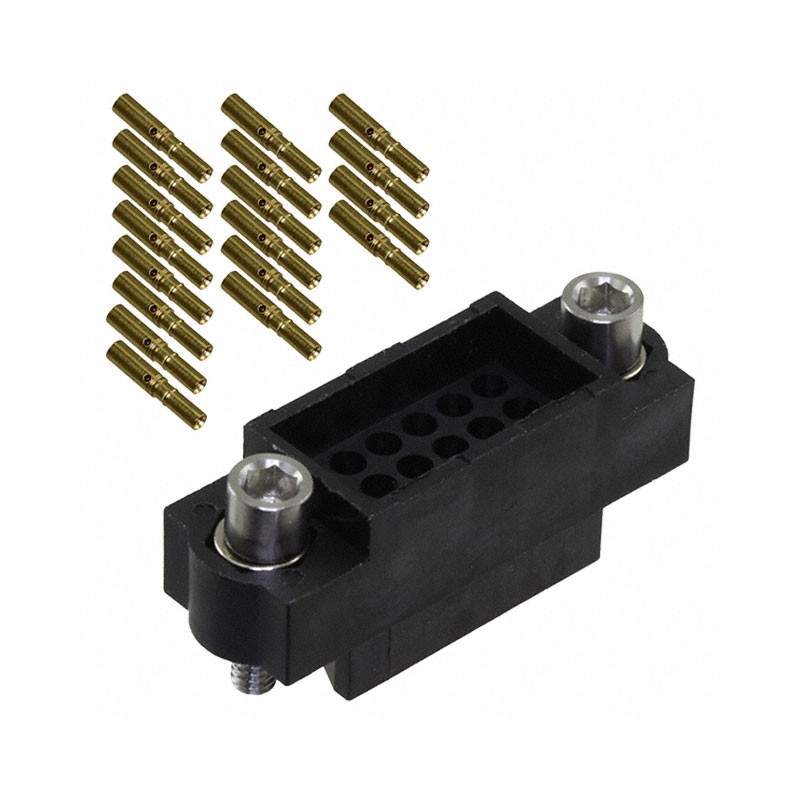 1 pcs : M83-LFD1F2N18-0000-000 - CONN RCPT 18POS CRIMP 22AWG GOLD