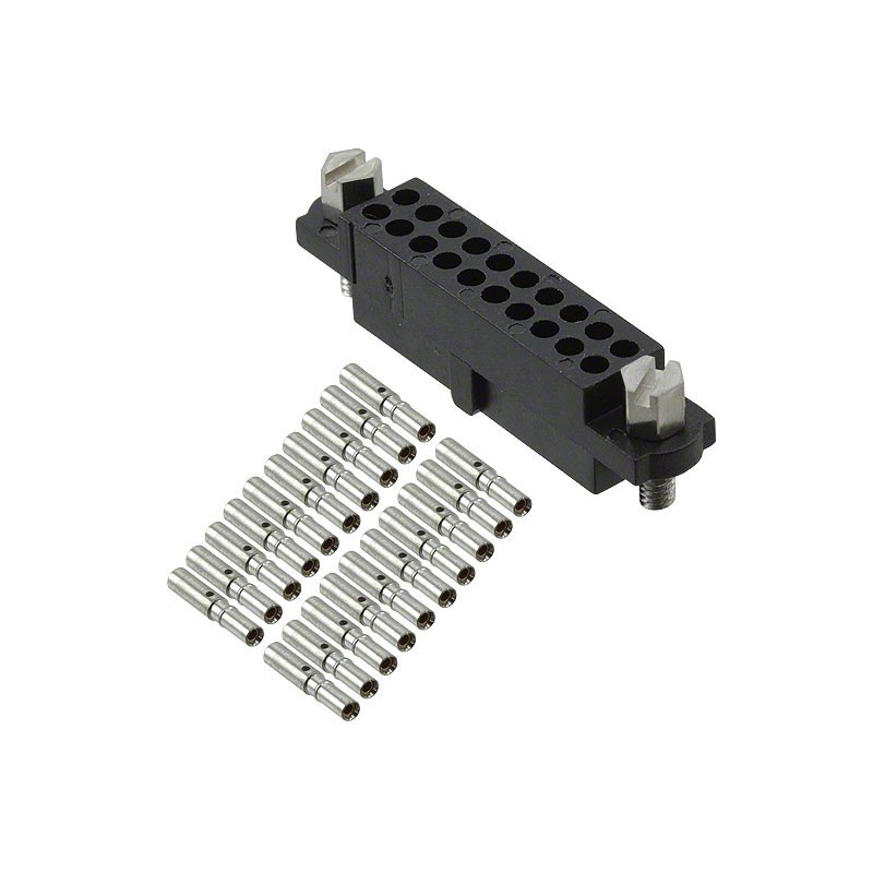 1 pcs : M80-4612042 - CONN RCPT 20POS CRIMP 24-28AWG