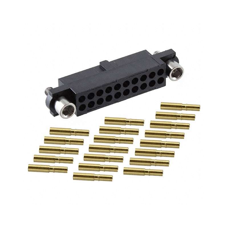 1 pcs : M80-4802005 - CONN RCPT 20POS CRIMP 22AWG GOLD