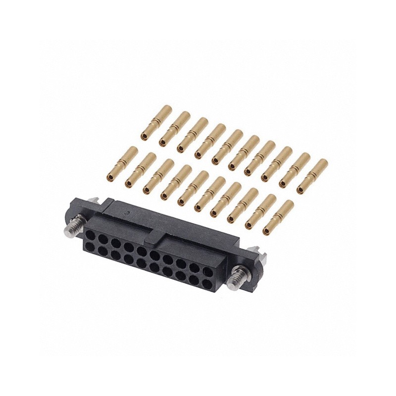 1 pcs : M80-4812042 - CONN RCPT 20POS CRIMP 24-28AWG
