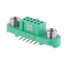 1 pcs : G125-FS11005F2P - CONN RCPT 10POS 0.049 GOLD SMD