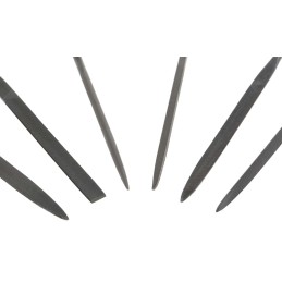 1 Set - RS PRO 160mm, Flat Needle File