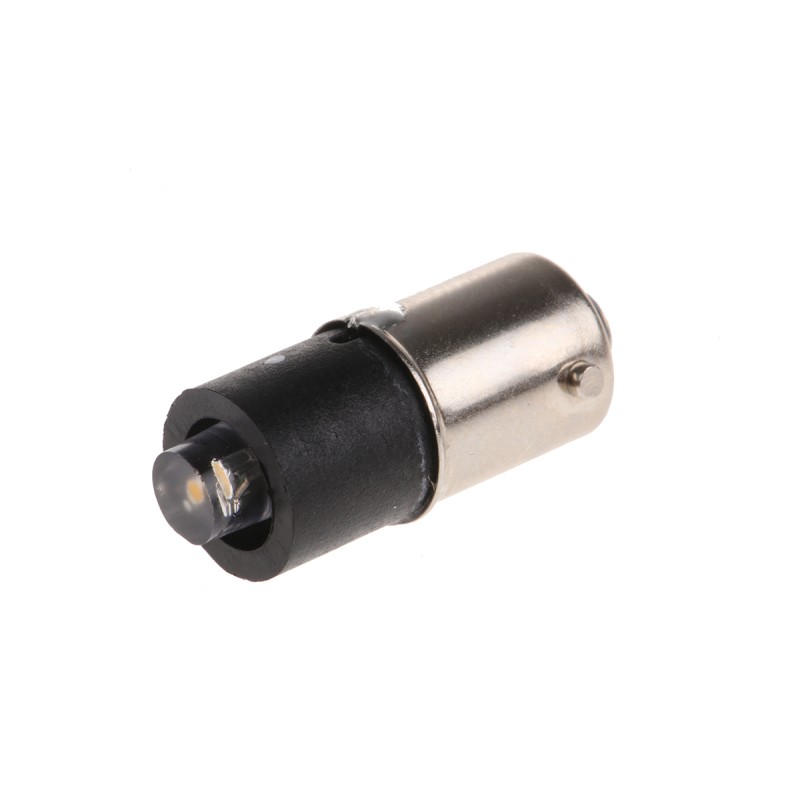1 pcs - Marl White LED Indicator Lamp, 24V dc, BA9s Base, 4.9mm Diameter, 9200mcd