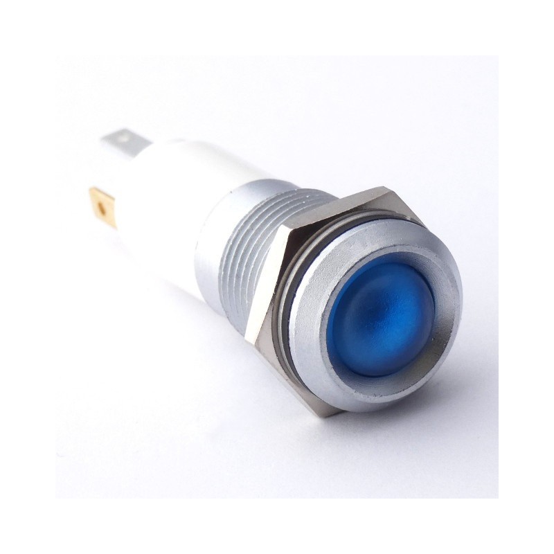 1 pcs - CML Innovative Technologies Panel Mount Indicator, 14mm Mounting Hole Size, Solder Tab Termination, IP67