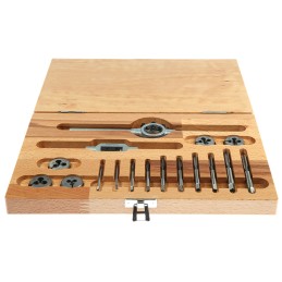 1 Set - RS PRO 12-Piece HSS Thread Tap & Die Set, M2 - M6 Taps, M2 - M6 Dies