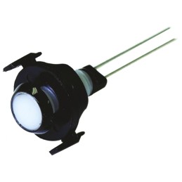 1 pcs - Marl Yellow Panel Mount Indicator, 2V dc, 9.9 x 7.9mm Mounting Hole Size