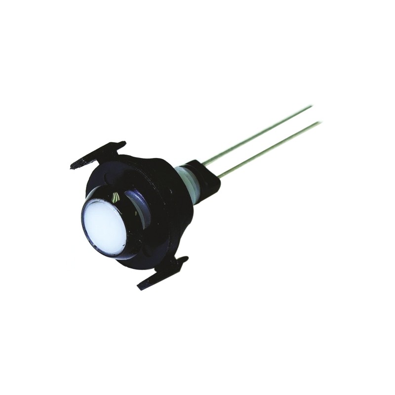 1 pcs - Marl Yellow Panel Mount Indicator, 2V dc, 9.9 x 7.9mm Mounting Hole Size