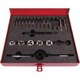 1 Set - Dormer 12-Piece HSS Thread Tap & Die Set, M2 - M6 Taps, M2 - M6 Dies