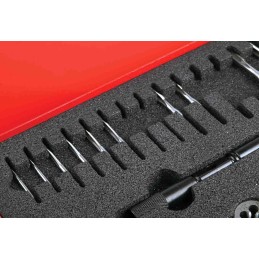 1 Set - Dormer 12-Piece HSS Thread Tap & Die Set, M2 - M6 Taps, M2 - M6 Dies