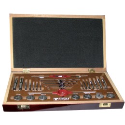 1 Set - Tivoly 20-Piece HSS Tap & Die Set, M3 - M10 Taps, M3 - M10 Dies