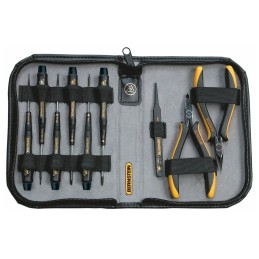1 Set - Bernstein 9 Piece ESD Tool Kit with Pouch
