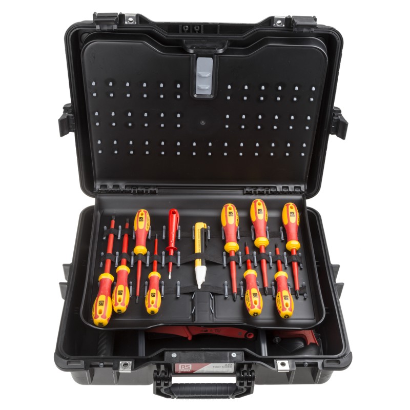 1 Set - RS PRO 36 Piece Electricians Tool Kit with Case, VDE Approved