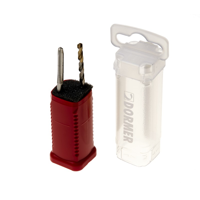 1 Set - Dormer Tap & Drill Set, M4 Thread, Hand Tap