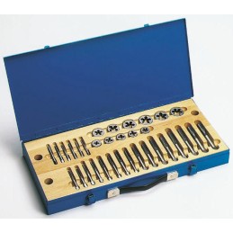 1 Set - RS PRO 29-Piece HSS Thread Tap & Die Set, M6 - M20 Taps, M6 - M20 Dies