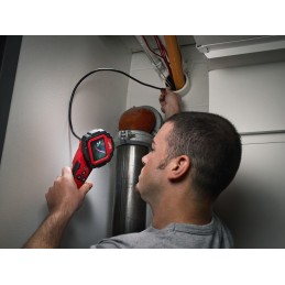 1 pcs - Milwaukee 9mm probe Inspection Camera, 914mm Probe Length, 640 x 480pixelek Resolution, LED Illumination