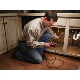 1 pcs - Milwaukee 9mm probe Inspection Camera, 914mm Probe Length, 640 x 480pixelek Resolution, LED Illumination