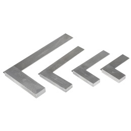 1 Set - RS PRO 150 mm, 49 mm, 75 mm, 98 mm Engineers Set Square