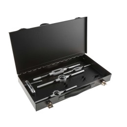 1 Set - RS PRO 14-Piece HSS Thread Tap & Die Set, 1/4 in UNF - 1/2 in UNF Taps, 1/4 in UNF - 1/2 in UNF Dies