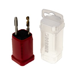 1 Set - Dormer Tap & Drill Set, M6 Thread, Hand Tap