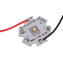 1 pcs - ILH-XO01-S410-SC211-WIR200. Intelligent LED Solutions, N3535 1 Powerstar Series UV LED, 420nm 400mW 125 °, 4-Pin