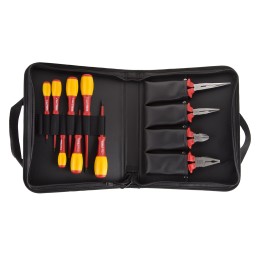1 Set - RS PRO 11 Piece Electricians Tool Kit with Pouch, VDE Approved