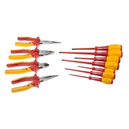 1 Set - RS PRO 11 Piece Electricians Tool Kit with Pouch, VDE Approved