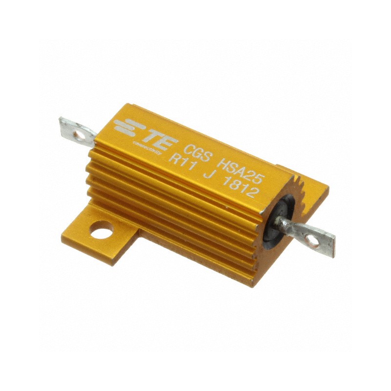 1 pcs : HSA25R11J - RES CHAS MNT 0.11 OHM 5% 25W