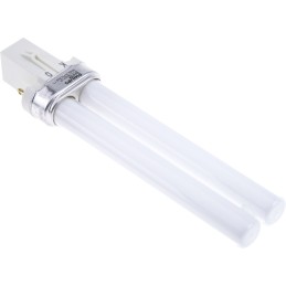 1 pcs - G23 Twin Tube Shape CFL Bulb, 7 W, 2700K, Warm White Colour Tone