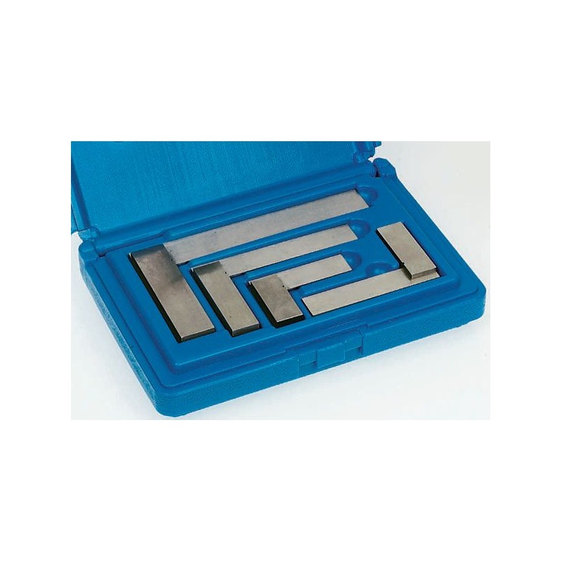 1 Set - RS PRO 12 in, 4 in, 6 in, 9 in Engineers Set Square