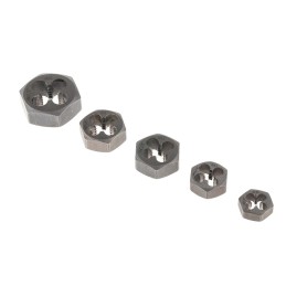 1 Set - RS PRO 1/4 - 1/2 in UNC Carbon Steel 5 piece Die Nut
