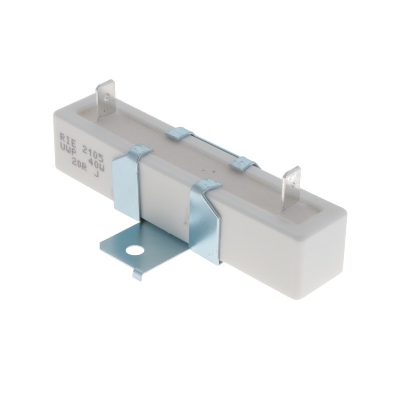 1 pcs : UWP40-20RJ8 - CHAS MNT 20 OHM 40W BRKT