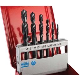 1 Set - Dormer Tap & Drill Set, M4 to M12 Thread