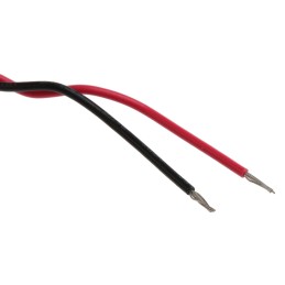 1 pcs - RS PRO Green Panel Mount Indicator, 24V dc, 8mm Mounting Hole Size, Lead Wires Termination, IP67