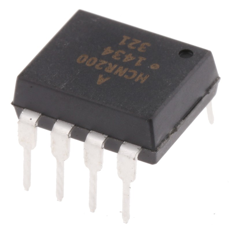 1 pcs - Broadcom, HCNR200-000E DC Input Photodiode Output Optocoupler, Through Hole, 8-Pin PDIP-W