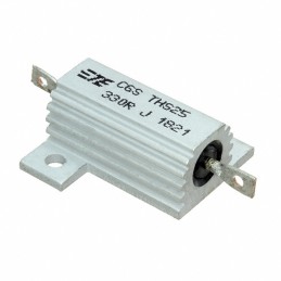 1 pcs : THS25330RJ - RES CHAS MNT 330 OHM 5% 25W