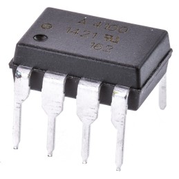 1 pcs - Broadcom, HCPL-4100-000E DC Input Transistor Output Optocoupler, Through Hole, 8-Pin DIP