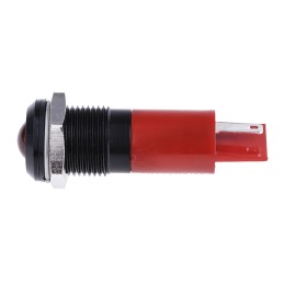 1 pcs - RS PRO Red Panel Mount Indicator, 14mm Mounting Hole Size, IP67