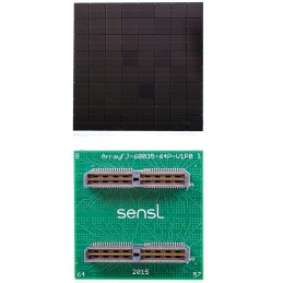 1 pcs - onsemi, ArrayJ-60035-64P-PCB 64-Element Photomultiplier, 420nm, PCB Mount PCB Array package