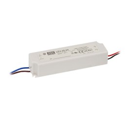 1 pcs - MEAN WELL LED Driver, 15V Output, 36W Output, 2.4A Output, Constant Voltage