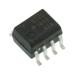1 pcs - Broadcom, ACPL-072L-000E DC Input Transistor Output Optocoupler, Surface Mount, 8-Pin SOIC