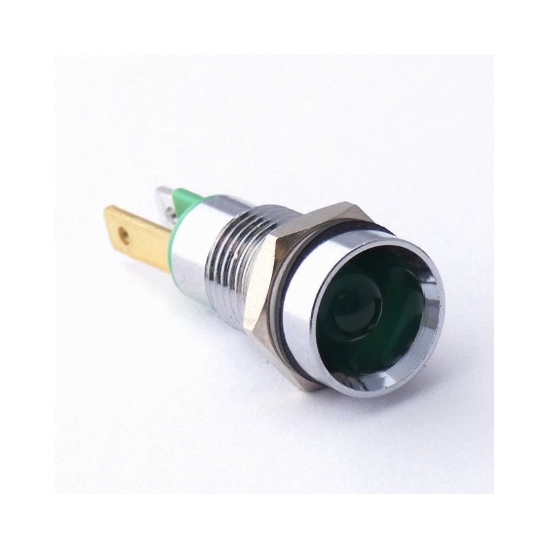 1 pcs - CML Innovative Technologies Panel Mount Indicator, 8mm Mounting Hole Size, Solder Tab Termination, IP67
