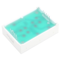 1 pcs - SBA15-11EGWA Kingbright 7-Segment LED Display, CA Green, Red 16000 μcd, 24000 μcd RH DP 38mm